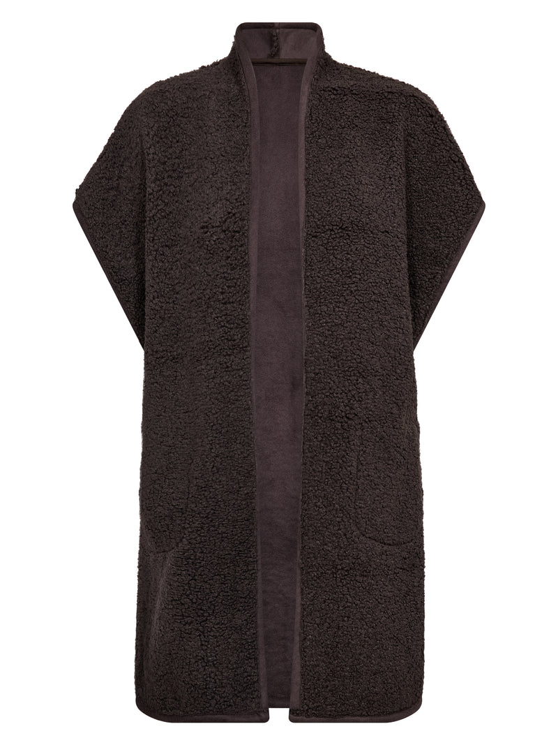 NÜ ARIA vendbar vest Veste 987 Dark Grey