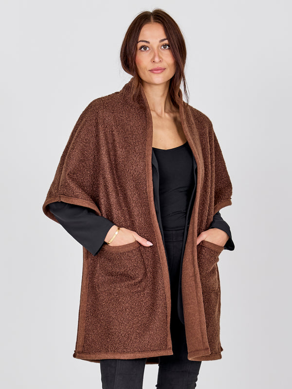 NÜ ARIA vest Veste 224 Dark Brown