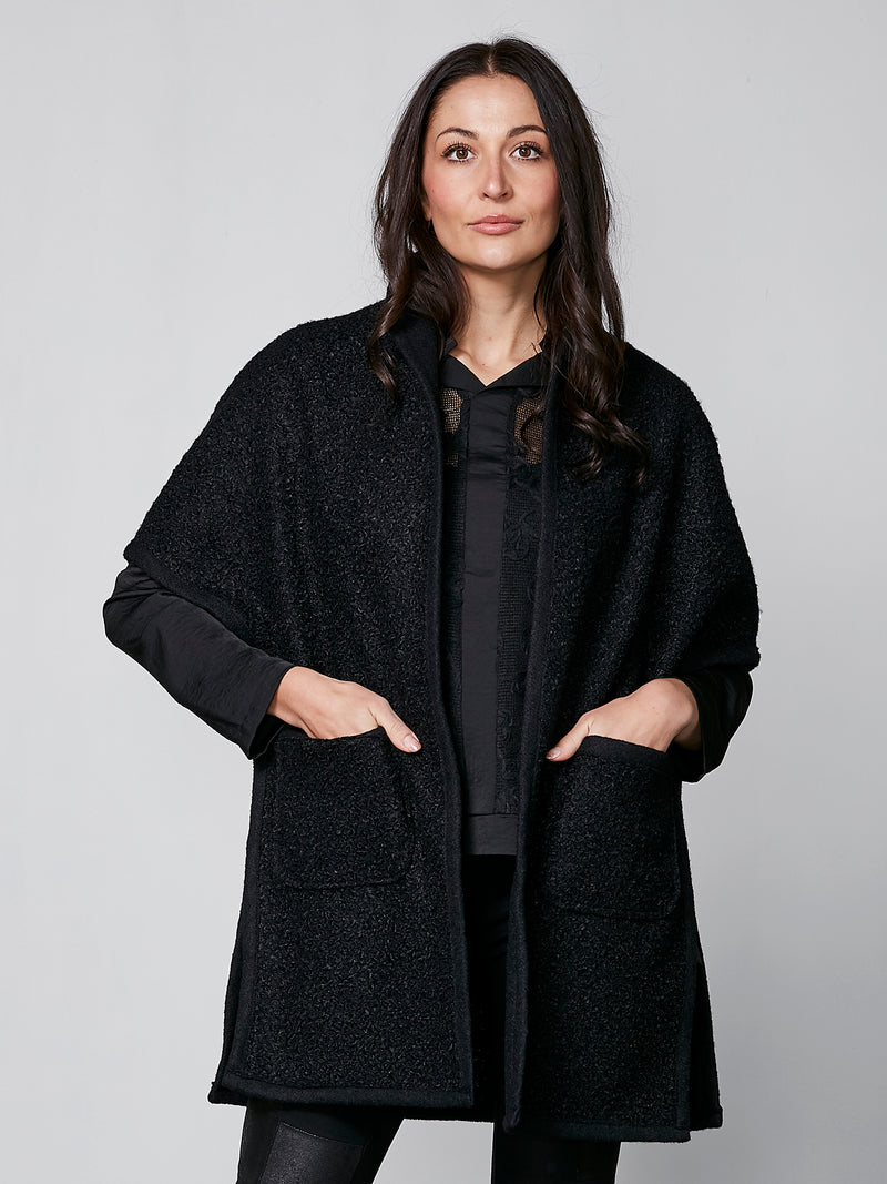NÜ ARIA vest Veste Sort