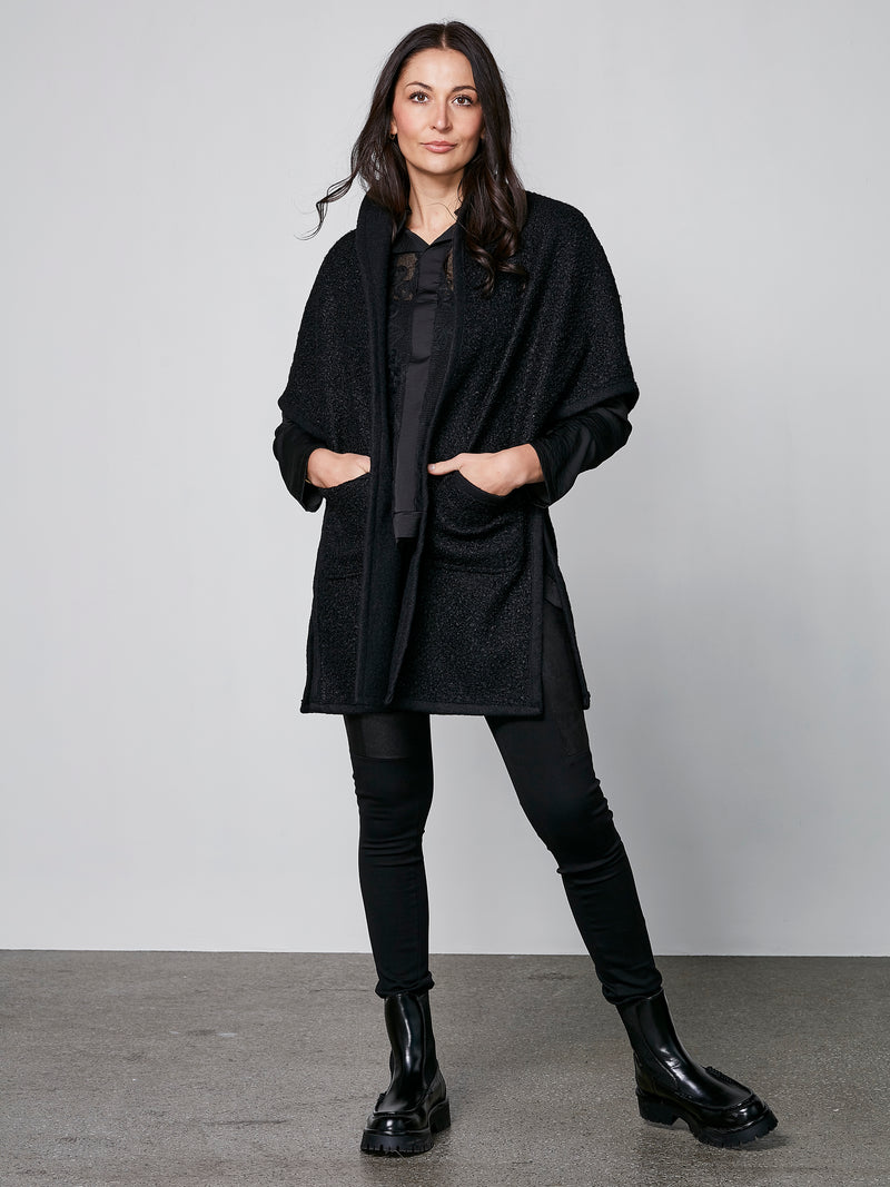 NÜ ARIA vest Veste Sort