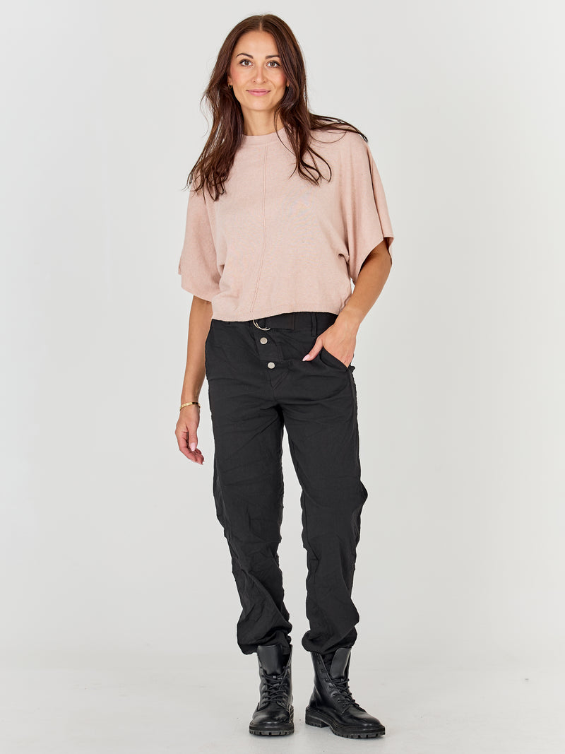 NÜ ASMI strikket bluse  601 Nude rose