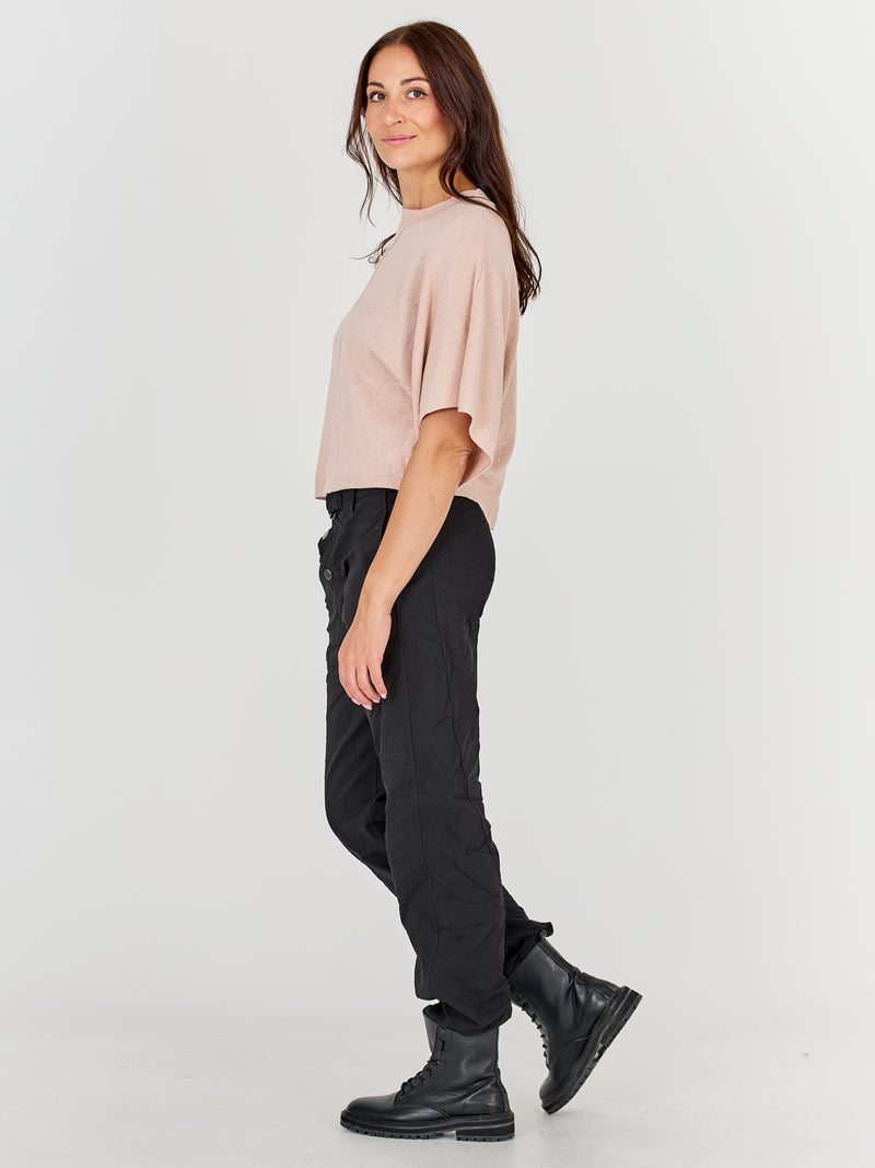 NÜ ASMI strikket bluse  601 Nude rose