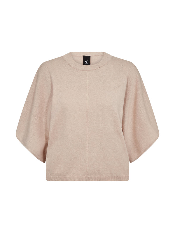 NÜ ASMI strikket bluse  601 Nude rose