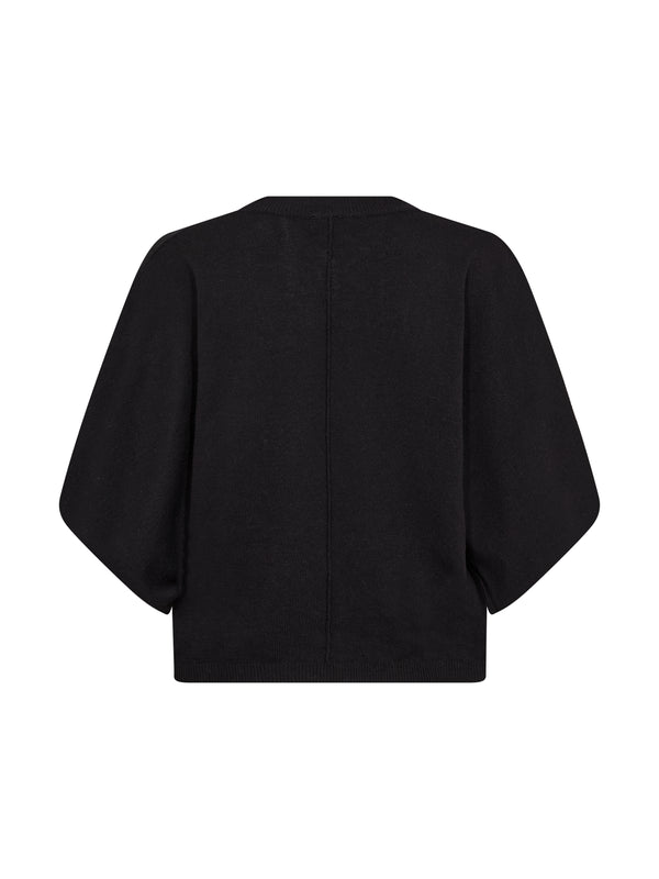 NÜ ASMI strikket bluse  Sort