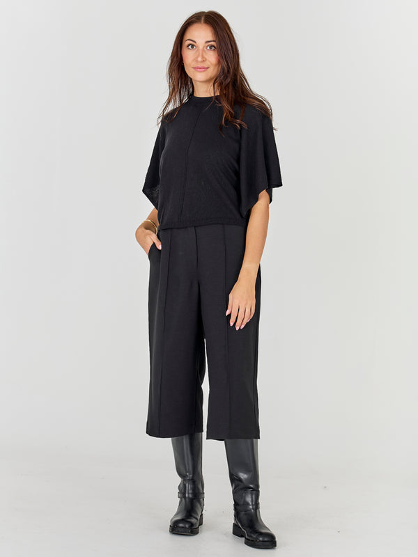 NÜ ASMI strikket bluse  Sort