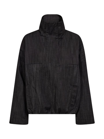 NÜ ASTI Bluse Bluser 006 Black Denim