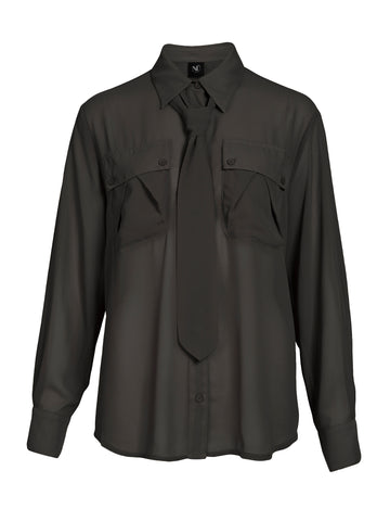 NÜ ASTRID skjorte Skjorter Sort