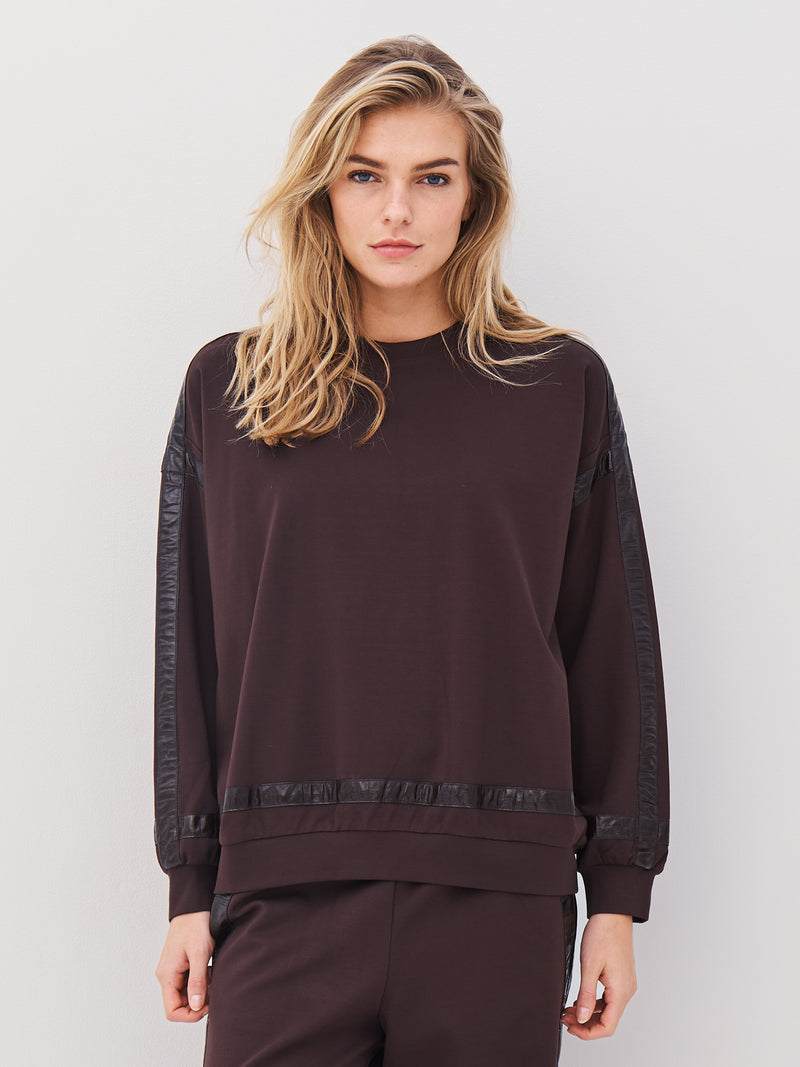 NÜ ATHEA sweatshirt Bluser 289 Brown