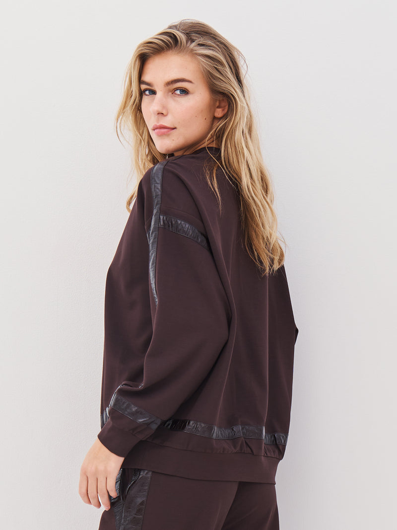 NÜ ATHEA sweatshirt Bluser 289 Brown