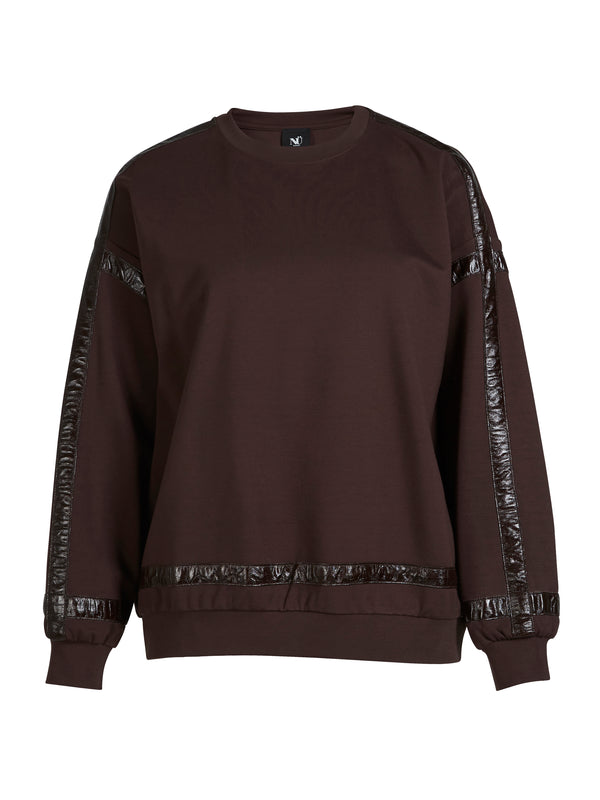 NÜ ATHEA sweatshirt Bluser 289 Brown