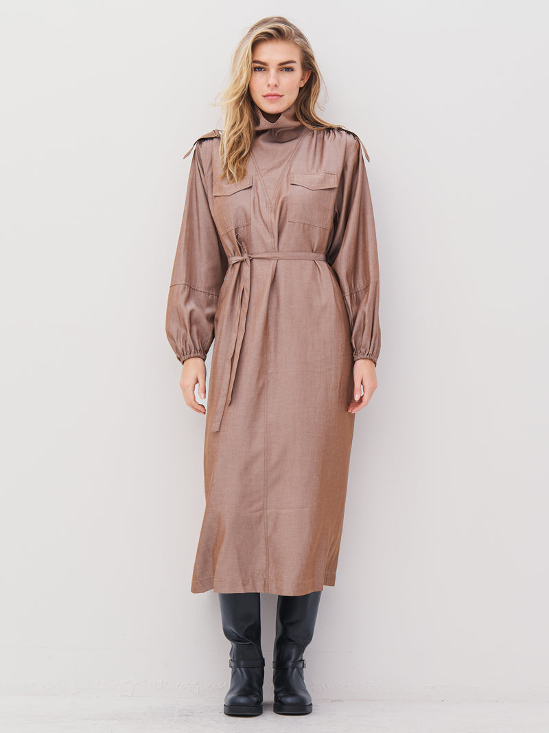 NÜ AVALON kjole Kjoler 220 Camel