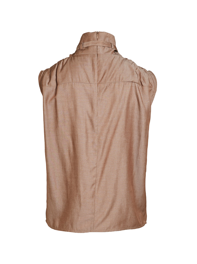 NÜ AVALON top Toppe og t-shirts 220 Camel
