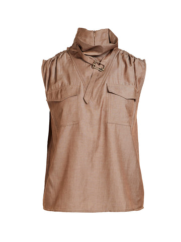 NÜ AVALON top Toppe og t-shirts 220 Camel