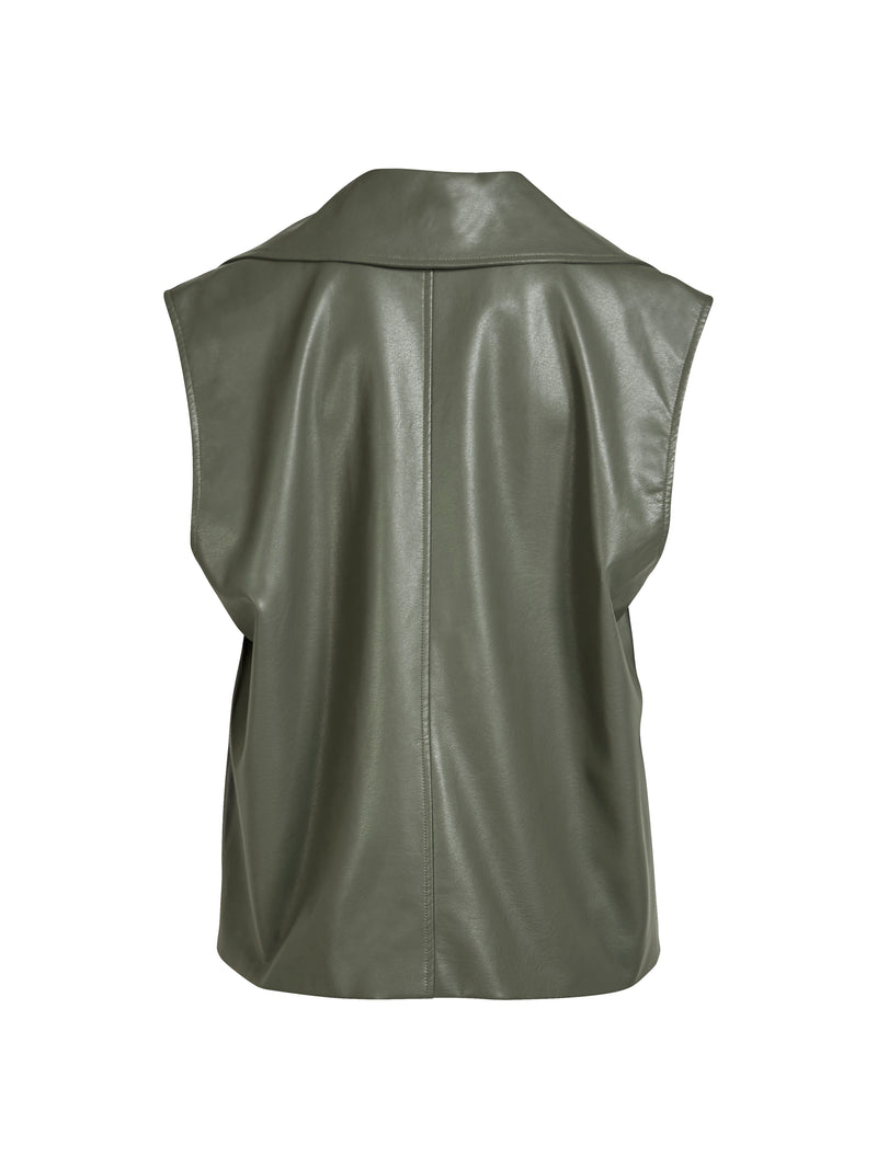 NÜ AVA vest Veste 385 Dark Green