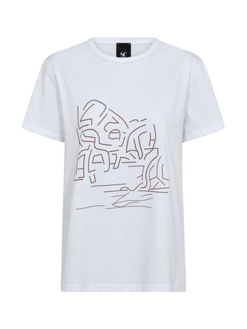 NÜ AYZA T-shirt Toppe og t-shirts 235 Cappuccino mix