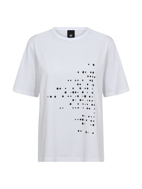 NÜ AYZA t-shirt s/s Toppe og t-shirts 001 Print
