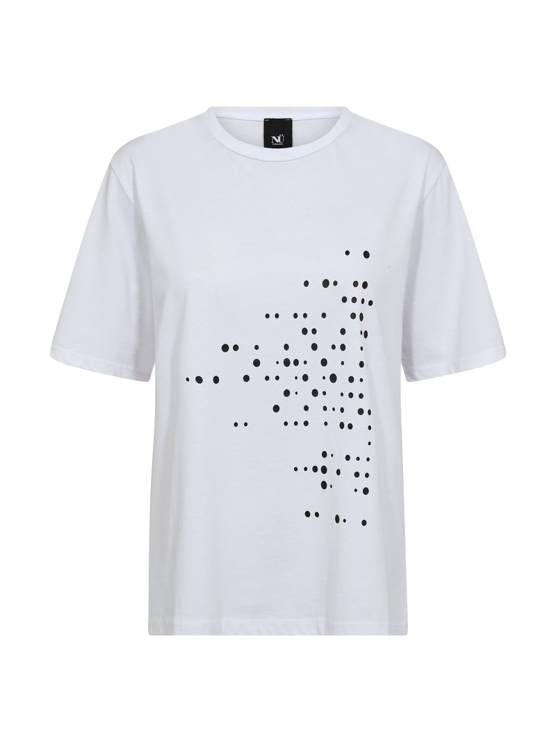 NÜ AYZA t-shirt s/s Toppe og t-shirts 001 Print