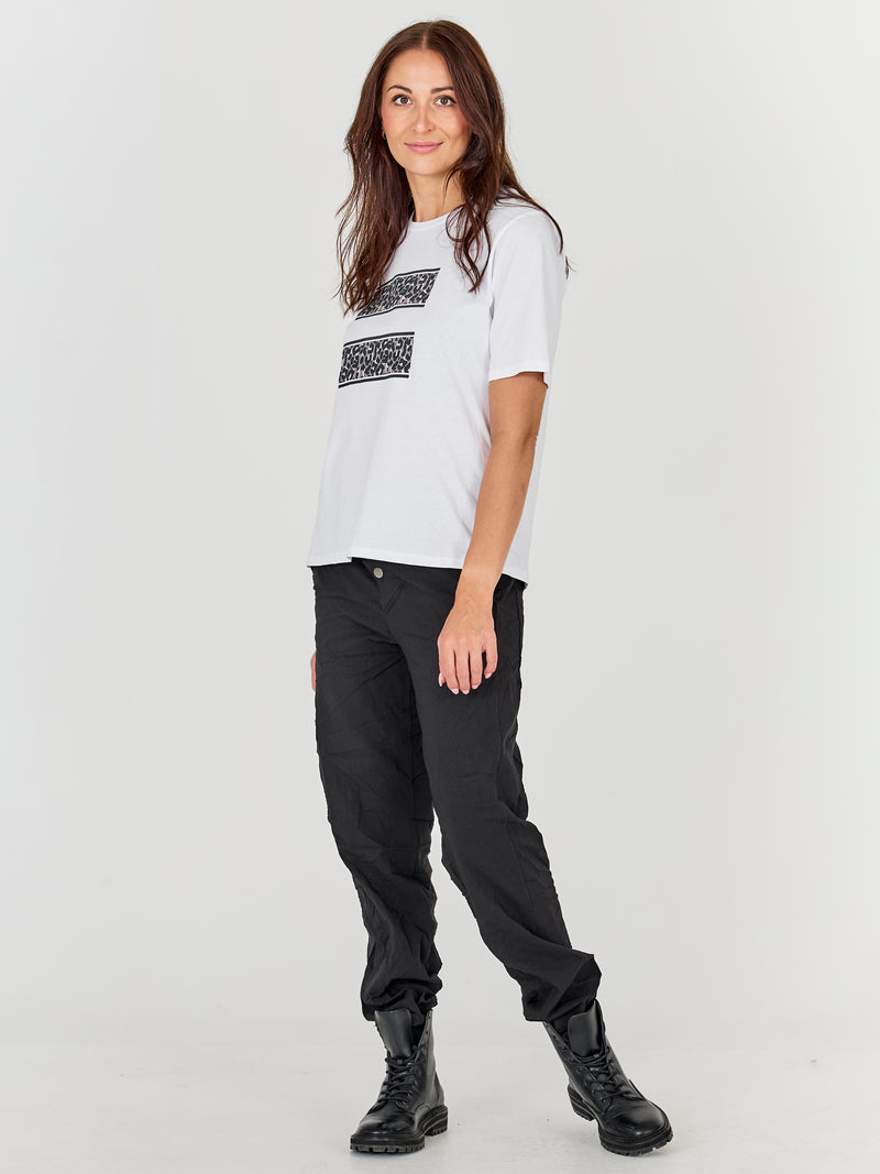 NÜ AYZA t-shirt s/s Toppe og t-shirts 002 Print