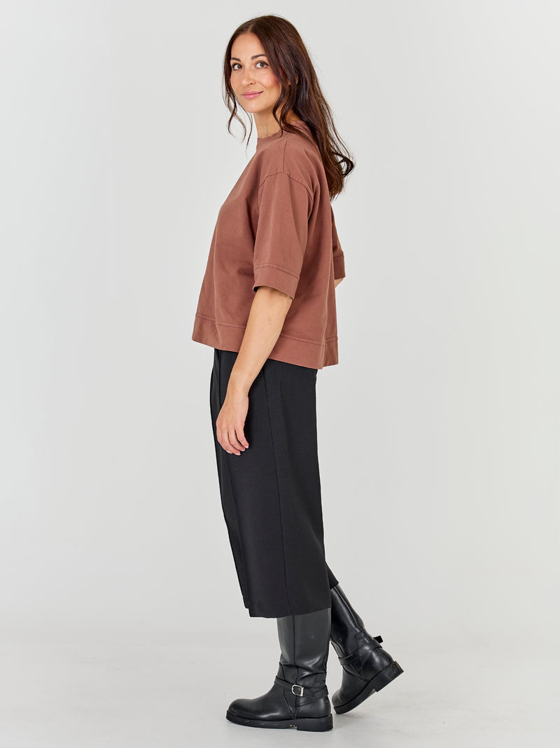 NÜ Alma Sweat Bluser 235 Cappuccino