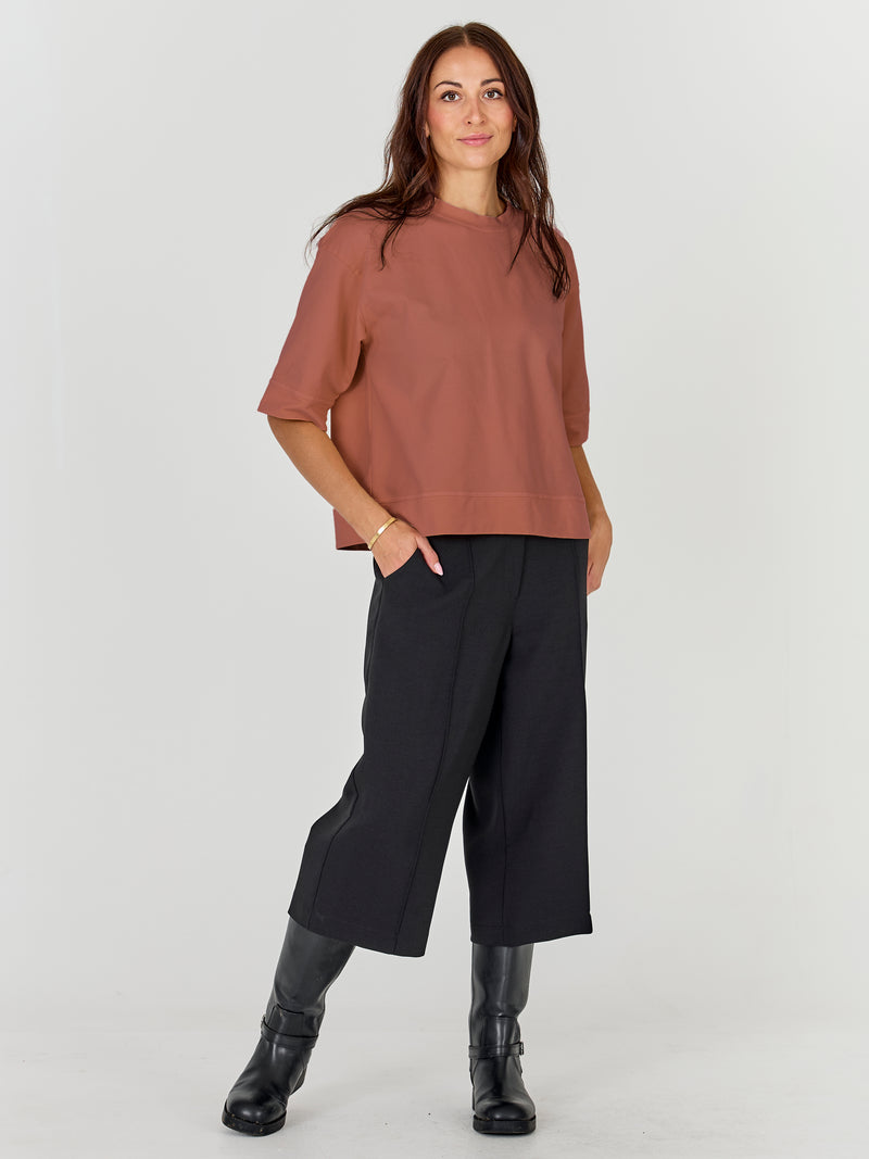 NÜ Alma Sweat Bluser 235 Cappuccino