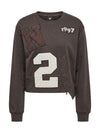 NÜ Asis Sweat Bluser 289 Brown Mix