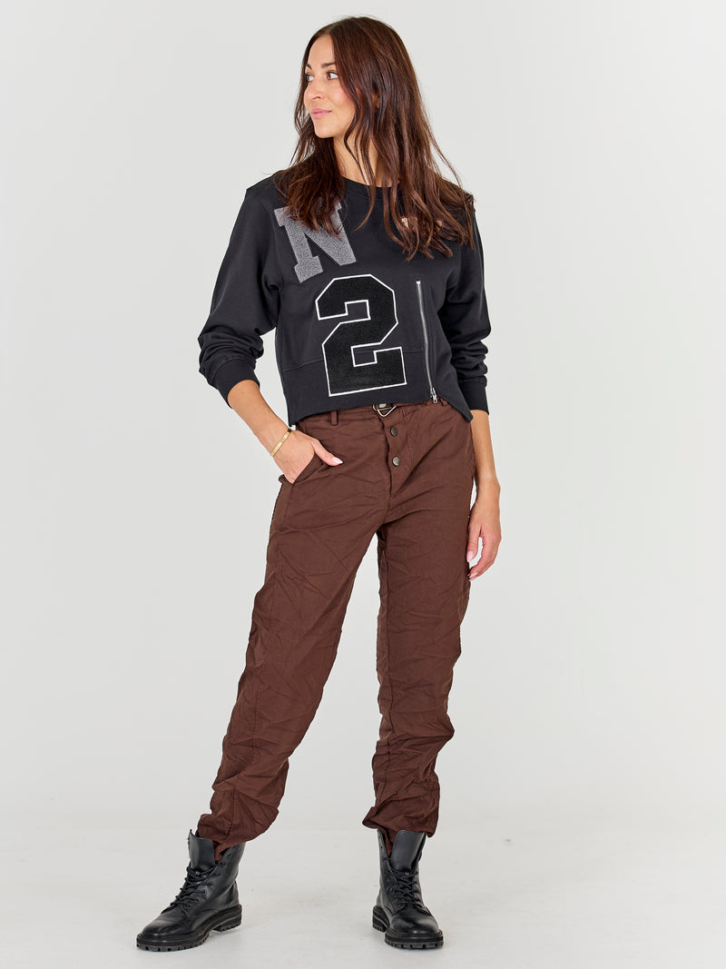 NÜ Asis Sweat Bluser Sort