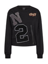 NÜ Asis Sweat Bluser Sort