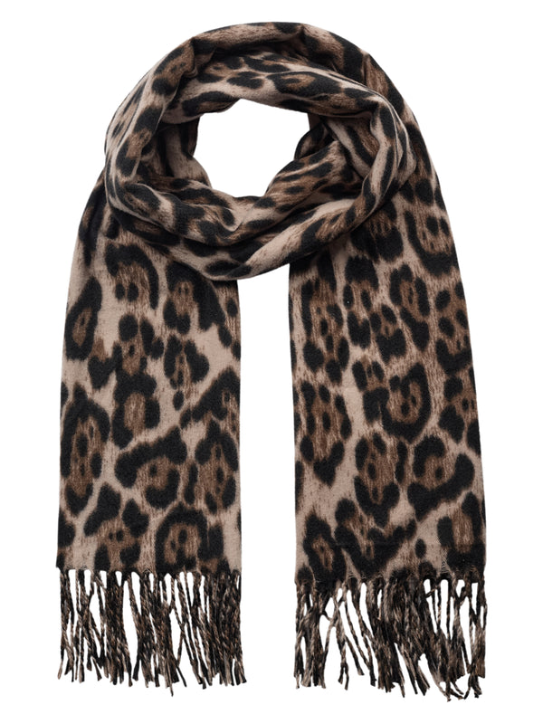 NÜ Aya Scarf Leo Accessories 289 Brown Mix