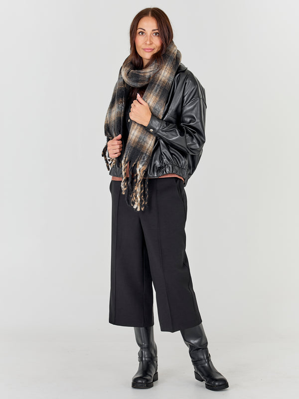 NÜ Aya tørklæde Accessories Sort mix