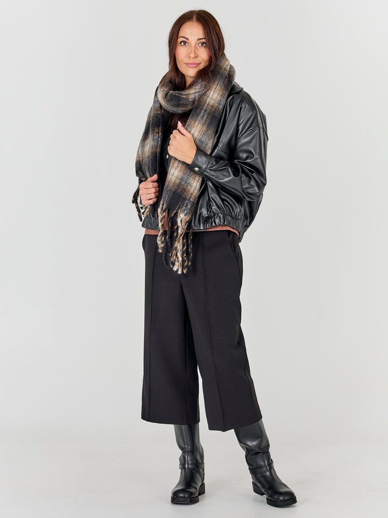 NÜ Aya tørklæde Accessories Sort mix