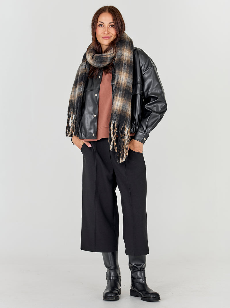 NÜ Aya tørklæde Accessories Sort mix