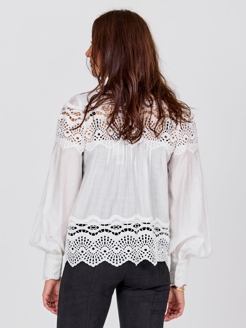 NÜ BACH skjorte Skjorter 110 Creme