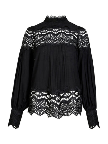 NÜ BACH skjorte Skjorter Sort