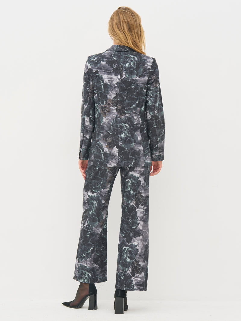 NÜ BALOU blazer Blazere 355 Petrol green mix