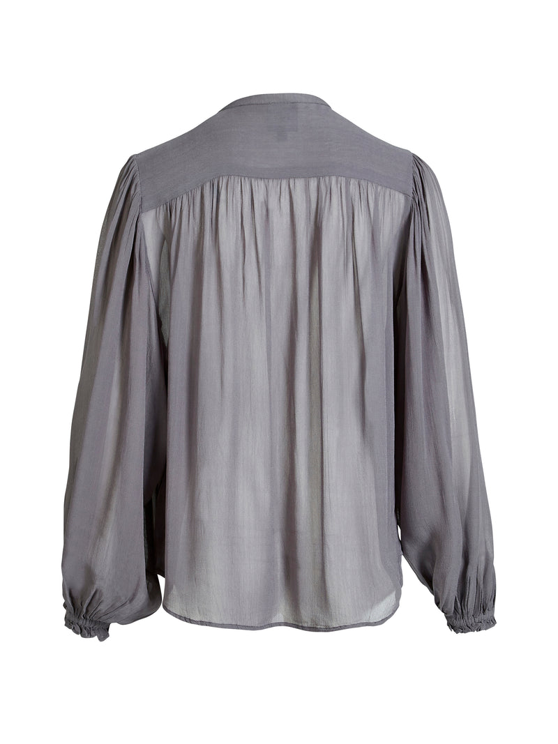 NÜ BEA skjorte Skjorter 989 iron grey