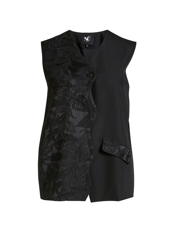 NÜ BECCA vest Veste Sort