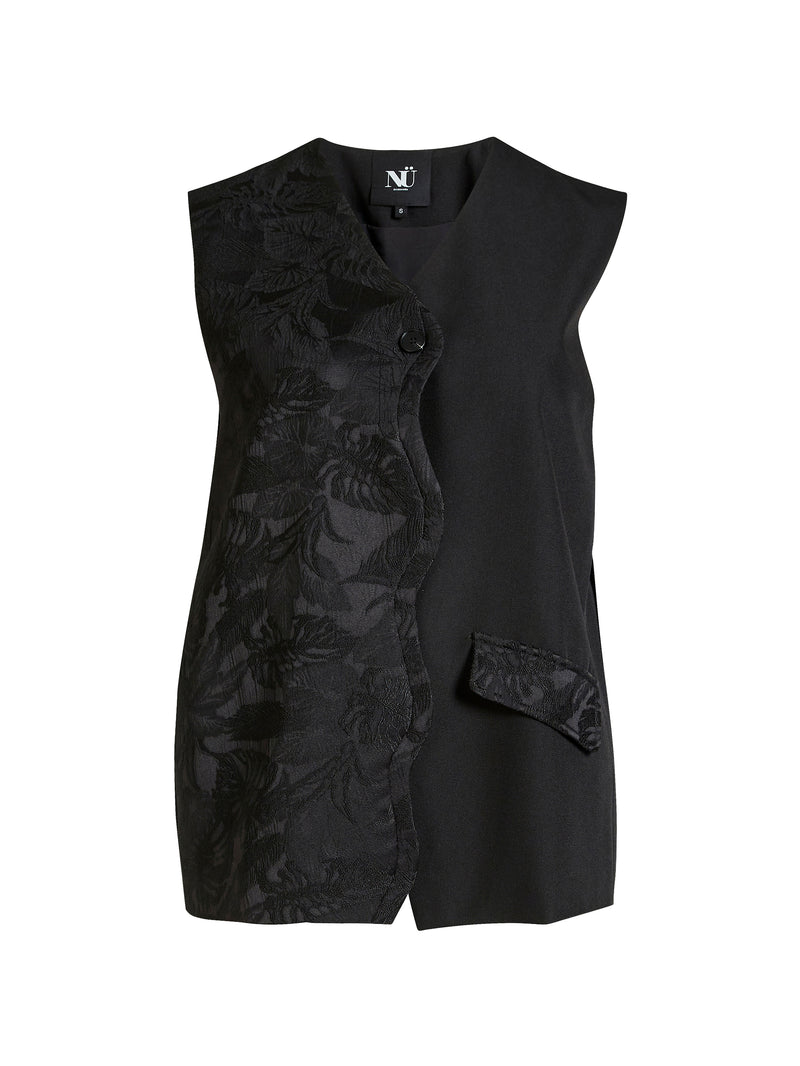 NÜ BECCA vest Veste Sort
