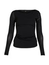 NÜ BETH l/s t-shirt Toppe og t-shirts Sort