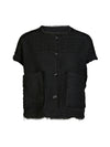 NÜ BETH vest Veste Sort