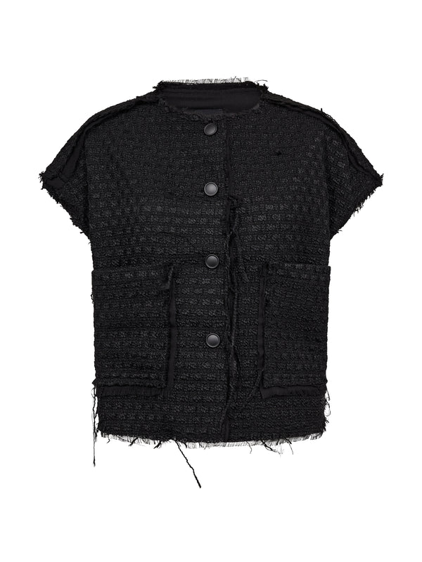 NÜ BETH vest Veste Sort