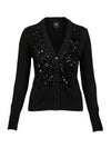NÜ BETINA strikcardigan Cardigans Sort