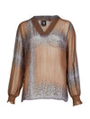 NÜ BIANCA bluse Bluser 294 Dark Earth mix