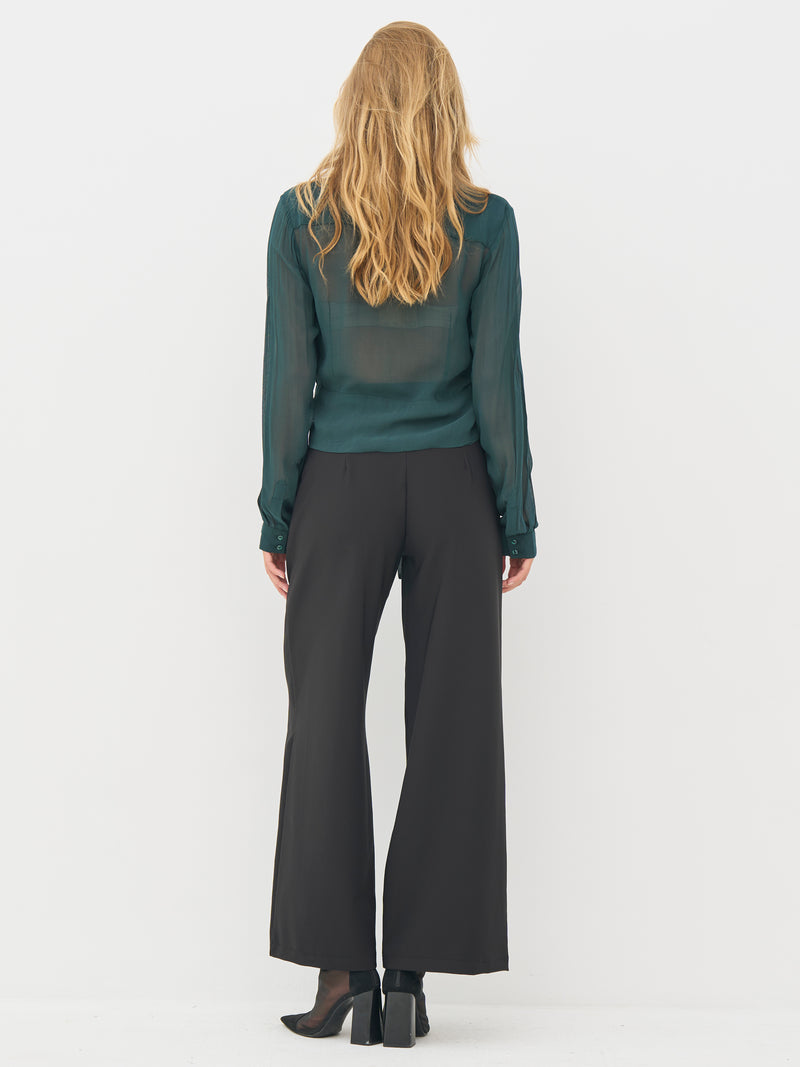 NÜ BILLIE skjorte Skjorter 355 Petrol green mix