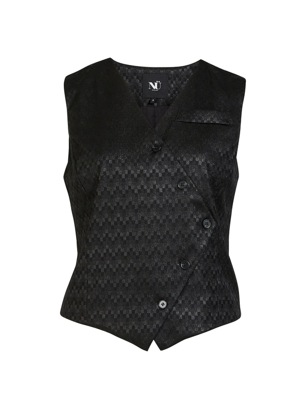 NÜ BINE vest Veste Sort