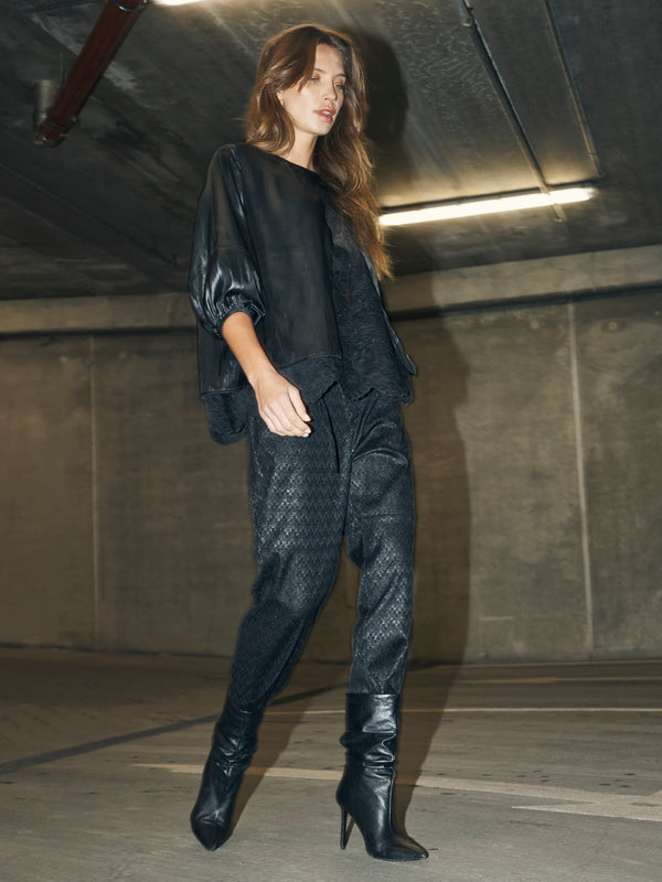 NÜ BIRDY bluse Bluser Sort