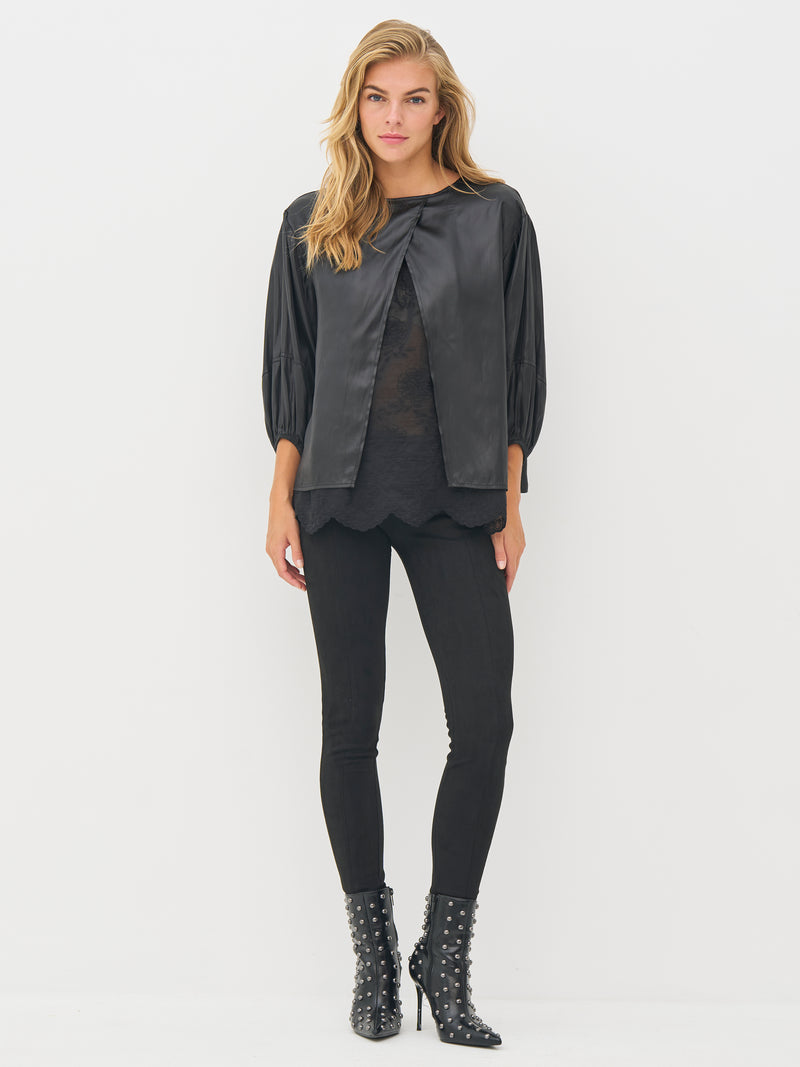 NÜ BIRDY bluse Bluser Sort