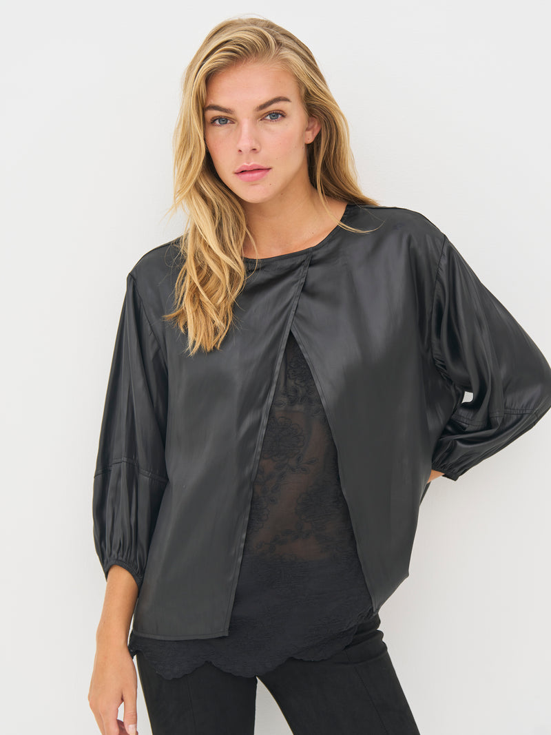 NÜ BIRDY bluse Bluser Sort