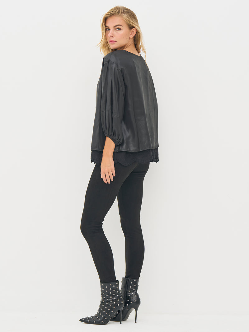 NÜ BIRDY bluse Bluser Sort