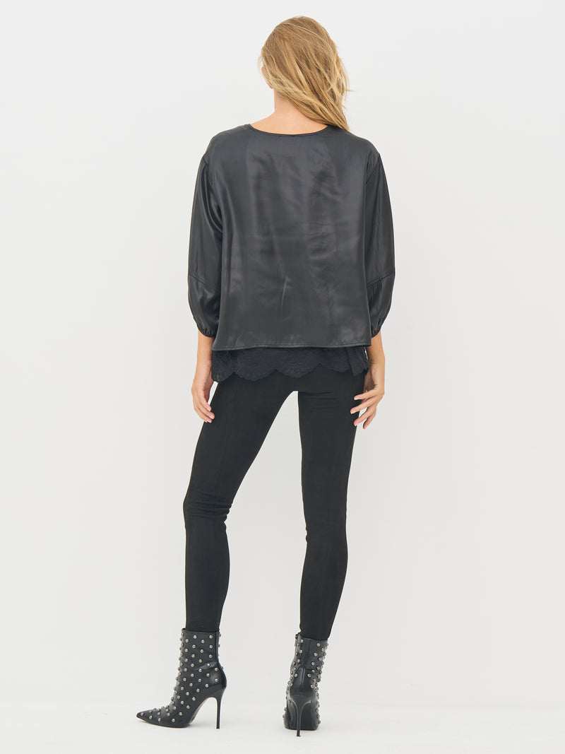 NÜ BIRDY bluse Bluser Sort