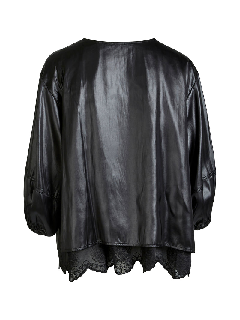NÜ BIRDY bluse Bluser Sort